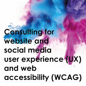 Consulting for website and social media